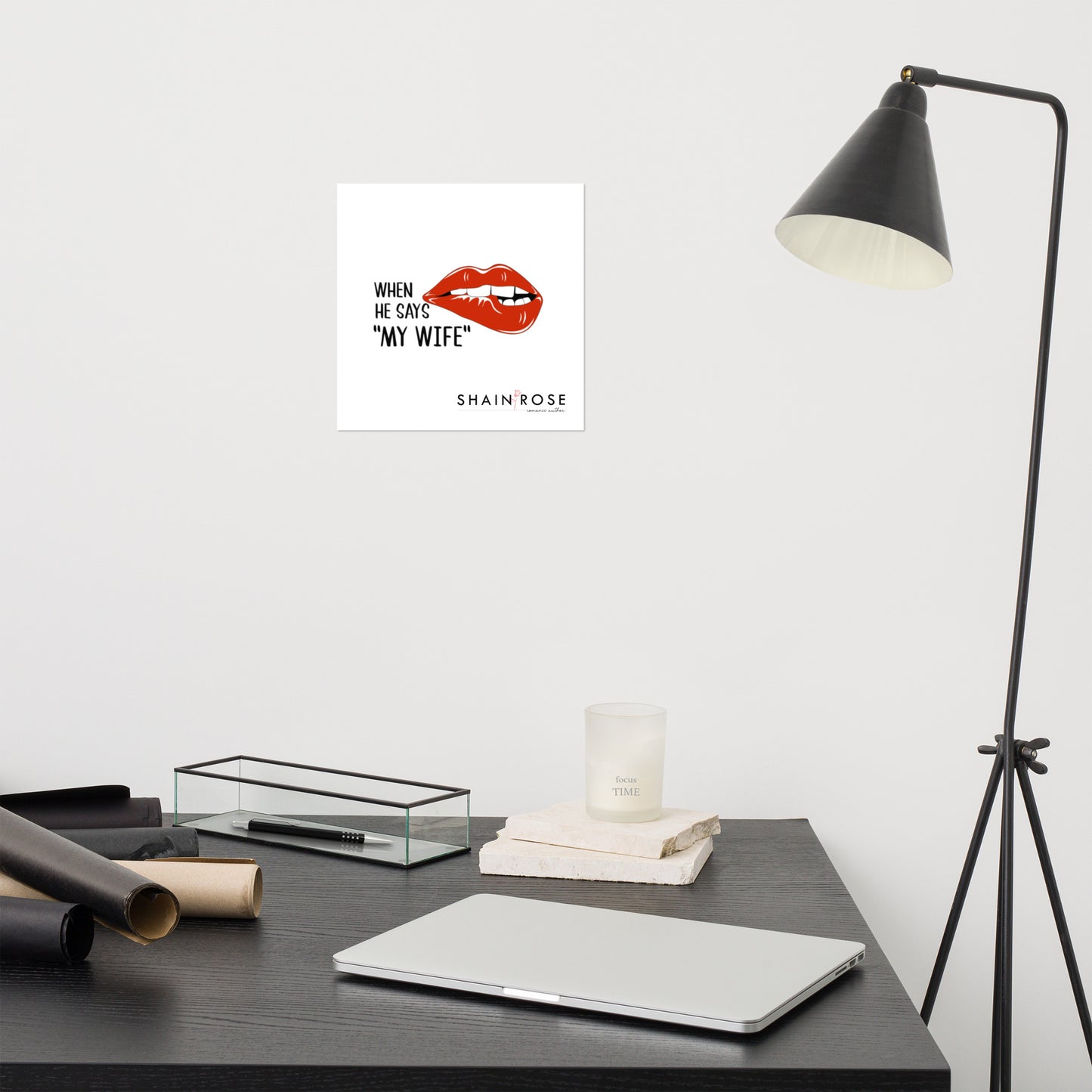 When He Says, "My Wife" poster